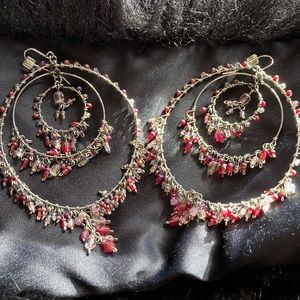Chandelier style earrings